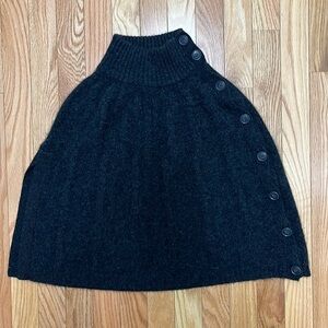 White + Warren Charcoal‎ Cashmere Cape